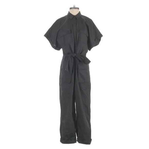 Unsubscribed 100% Cotton Black Knot Jumpsuit / Playsuit - Picture 1 of 2